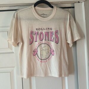 Worn vintage Rolling Stones top size small from target
